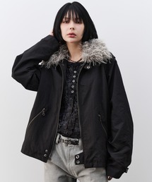 AIVER（アイバー）の「AIVER　ファー襟脱着モトクロスジャケット（その他アウター）」