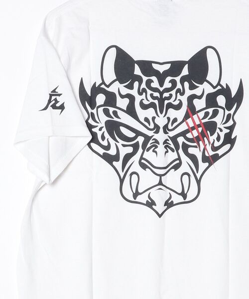 ARCHIVER(アーカイバ)の「【RE】【KINJAZ】Graphic T(Tシャツ/カットソー・メンズ・ホワイト・MEDIUM)」の2枚目の写真