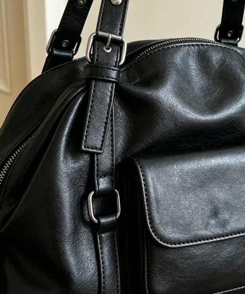 Miniministore(ミニミニストア)の「トートバッグレディース肩掛けバッグ大容量(トートバッグ・レディース・ダークブラウン/ブラック・FREE)」の19枚目の写真