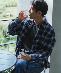 REEF メンズ OMBRE CHECK SHIRTS オンブレチェック長袖シャツ 【2026年秋冬モデル】/リーフ