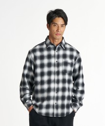 REEF メンズ OMBRE CHECK SHIRTS オンブレチェック長袖シャツ 【2026年秋冬モデル】/リーフ