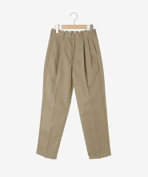 le.coeur blanc(ルクールブラン)の「Dickiesツイルツータックパンツ(その他パンツ・レディース・ベージュ・38/36)」の2枚目の写真
