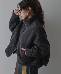 bohmal（ボマール）の「ボアバルーンブルゾンアウター（ブルゾン）」