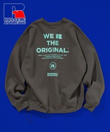 RUSSELL ATHLETIC/ラッセルアスレチック 限定展開 RUSSELL ATHLETIC × FREAK'S STORE / 別注RS カラーロゴ スウェット