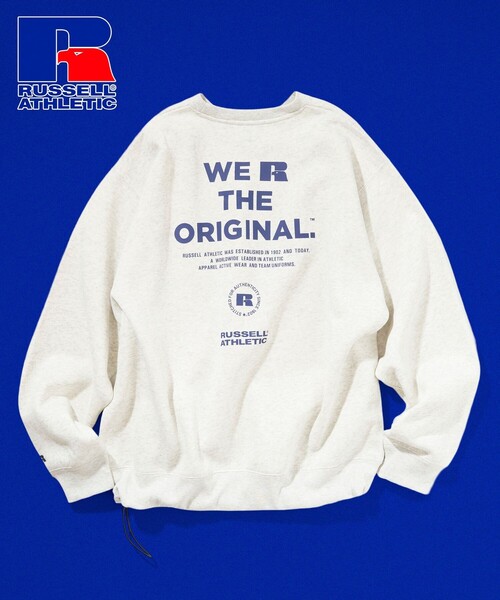 Russell Athletic(ラッセルアスレティック)の「RUSSELL ATHLETIC/ラッセルアスレチック 限定展開 RUSSELL ATHLETIC × FREAK'S STORE / 別注RS カラーロゴ スウェット(スウェット・メンズ・ピンク/スミクロ/ネイビー/ブラウン/アッシュグレー・SMALL/LARGE/MEDIUM)」の3枚目の写真