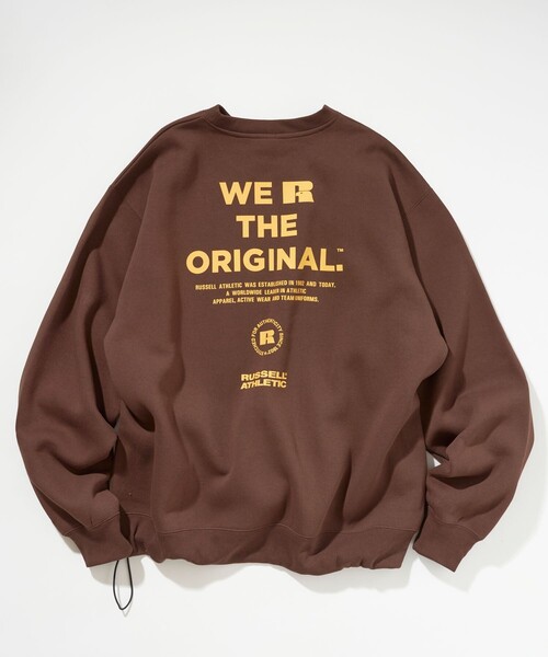 Russell Athletic(ラッセルアスレティック)の「RUSSELL ATHLETIC/ラッセルアスレチック 限定展開 RUSSELL ATHLETIC × FREAK'S STORE / 別注RS カラーロゴ スウェット(スウェット・メンズ・ピンク/スミクロ/ネイビー/ブラウン/アッシュグレー・SMALL/LARGE/MEDIUM)」の15枚目の写真
