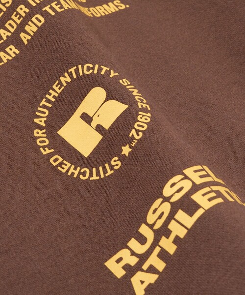 Russell Athletic(ラッセルアスレティック)の「RUSSELL ATHLETIC/ラッセルアスレチック 限定展開 RUSSELL ATHLETIC × FREAK'S STORE / 別注RS カラーロゴ スウェット(スウェット・メンズ・ピンク/スミクロ/ネイビー/ブラウン/アッシュグレー・SMALL/LARGE/MEDIUM)」の16枚目の写真