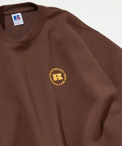 Russell Athletic(ラッセルアスレティック)の「RUSSELL ATHLETIC/ラッセルアスレチック 限定展開 RUSSELL ATHLETIC × FREAK'S STORE / 別注RS カラーロゴ スウェット(スウェット・メンズ・ピンク/スミクロ/ネイビー/ブラウン/アッシュグレー・SMALL/LARGE/MEDIUM)」の17枚目の写真