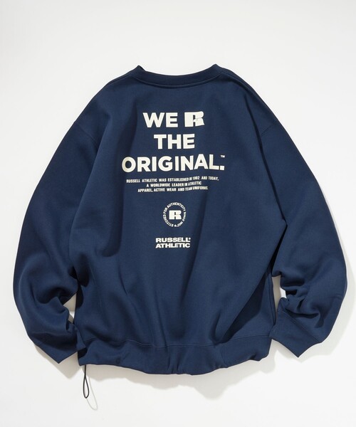 Russell Athletic(ラッセルアスレティック)の「RUSSELL ATHLETIC/ラッセルアスレチック 限定展開 RUSSELL ATHLETIC × FREAK'S STORE / 別注RS カラーロゴ スウェット(スウェット・メンズ・ピンク/スミクロ/ネイビー/ブラウン/アッシュグレー・SMALL/LARGE/MEDIUM)」の18枚目の写真