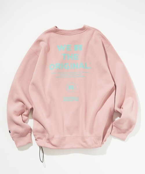 Russell Athletic(ラッセルアスレティック)の「RUSSELL ATHLETIC/ラッセルアスレチック 限定展開 RUSSELL ATHLETIC × FREAK'S STORE / 別注RS カラーロゴ スウェット(スウェット・メンズ・ピンク/スミクロ/ネイビー/ブラウン/アッシュグレー・SMALL/LARGE/MEDIUM)」の21枚目の写真