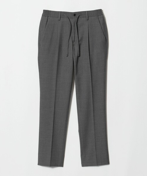 UNITED ARROWS(ユナイテッドアローズ)の「サイドシャーリング 1プリーツ スリムテーパード スラックス ヨコストレッチ(スラックス・メンズ・グレー系/ダークブラウン/ネイビー・46/50/48/44)」の1枚目の写真