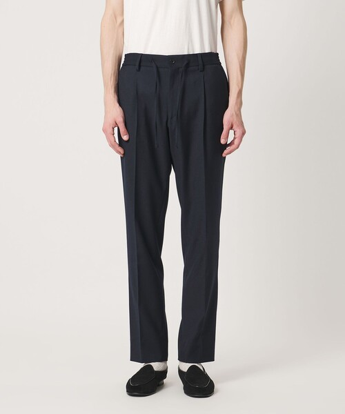 UNITED ARROWS(ユナイテッドアローズ)の「サイドシャーリング 1プリーツ スリムテーパード スラックス ヨコストレッチ(スラックス・メンズ・グレー系/ダークブラウン/ネイビー・46/50/48/44)」の15枚目の写真