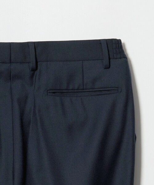 UNITED ARROWS(ユナイテッドアローズ)の「サイドシャーリング 1プリーツ スリムテーパード スラックス ヨコストレッチ(スラックス・メンズ・グレー系/ダークブラウン/ネイビー・46/50/48/44)」の22枚目の写真