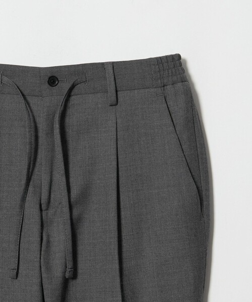 UNITED ARROWS(ユナイテッドアローズ)の「サイドシャーリング 1プリーツ スリムテーパード スラックス ヨコストレッチ(スラックス・メンズ・グレー系/ダークブラウン/ネイビー・46/50/48/44)」の5枚目の写真