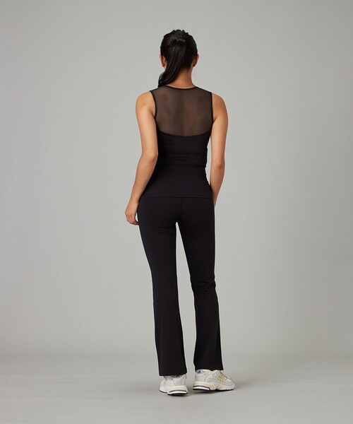 Chacott(チャコット)の「Boost シアーコンビロングトップ(その他トップス・レディース・ブラック/ローズ・S/M/L)」の4枚目の写真