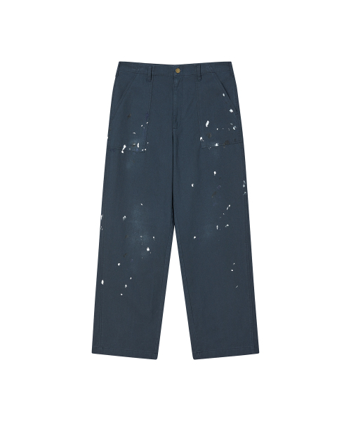 Beyond Closet（-）の「[COLLECTION LINE] ハンドペインテッド ウォッシュド ミリタリーパンツ ネイビー（その他パンツ・メンズ・その他・MEDIUM/LARGE）」の2枚目の写真