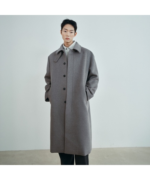 MINDBRIDGE（マインドブリッジ）の「[ON] カシミヤ オーバーサイズ バルマカン ロングコート - 3color（チェスターコート・メンズ・ブラック/ネイビー/グレー系その他・100/110/95/105）」の2枚目の写真