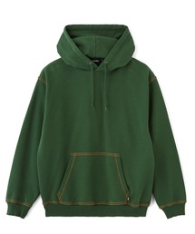 CONTRAST STITCH HOODED SWEATSHIRT