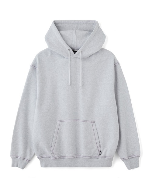 XLARGE(エクストララージ)の「CONTRAST STITCH HOODED SWEATSHIRT(パーカー・メンズ・ブラック/アッシュ/グリーン・XL/L/M/S)」の5枚目の写真