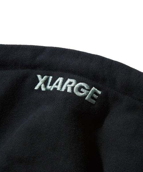 XLARGE(エクストララージ)の「CONTRAST STITCH HOODED SWEATSHIRT(パーカー・メンズ・ブラック/アッシュ/グリーン・XL/L/M/S)」の8枚目の写真