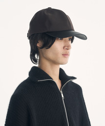 VICTIM（ヴィクティム）の「VICTIM ヴィクティム / ×CA4LA LEATHER B.B CAP カシラコラボレーションベースボールキャップ / VTM-26-A-121（キャップ）」