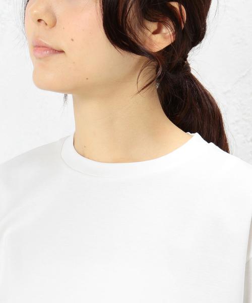 green label relaxing(グリーンレーベルリラクシング)の「KC ポンチ ビッグTシャツ SSL◆(Tシャツ/カットソー・レディース・オフホワイト/ブラウン/ネイビー・38/40)」の15枚目の写真