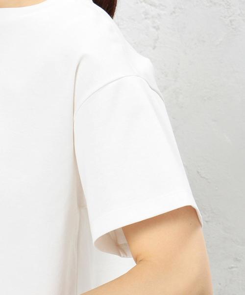 green label relaxing(グリーンレーベルリラクシング)の「KC ポンチ ビッグTシャツ SSL◆(Tシャツ/カットソー・レディース・オフホワイト/ブラウン/ネイビー・38/40)」の16枚目の写真