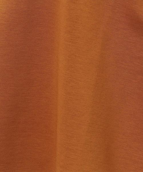 green label relaxing(グリーンレーベルリラクシング)の「KC ポンチ ビッグTシャツ SSL◆(Tシャツ/カットソー・レディース・オフホワイト/ブラウン/ネイビー・38/40)」の8枚目の写真