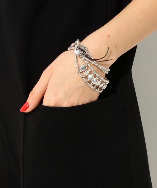 Another Edition（アナザーエディション）の「【WEB店舗限定】ポンチVネックオールインワン/ aeBC ポンチ V/N AIO◆（つなぎ/オールインワン・レディース・ブラック/オリーブ/シャーベット・フリー）」の15枚目の写真