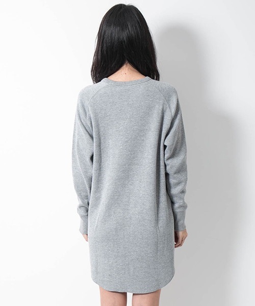 Champion(チャンピオン)の「Champion / チャンピオン × AMERICAN RAG CIE 別注 ミリタリーサーマルワンピース(ワンピース・レディース・オフホワイト/ブラック/トップグレー・FREE)」の16枚目の写真