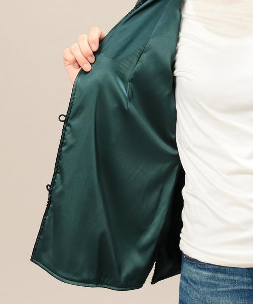 dahl'ia（ダリア）の「＜dahl'ia＞ベロア チャイナジャケット◇（ノー