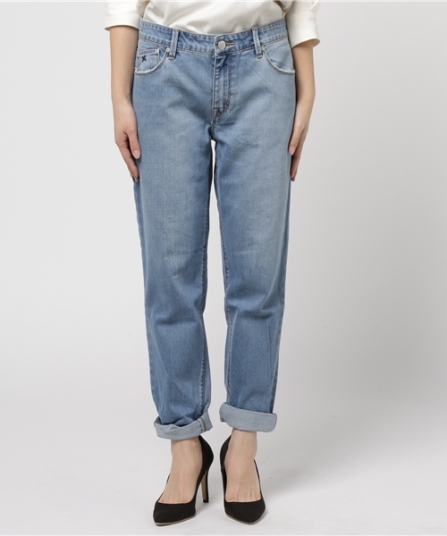 RES DENIM（レスデニム）の「RES DENIM/ROMEO/レスデニム ルーズフィット デニム（デニムパンツ・レディース・ブルー・26inch）」の2枚目の写真