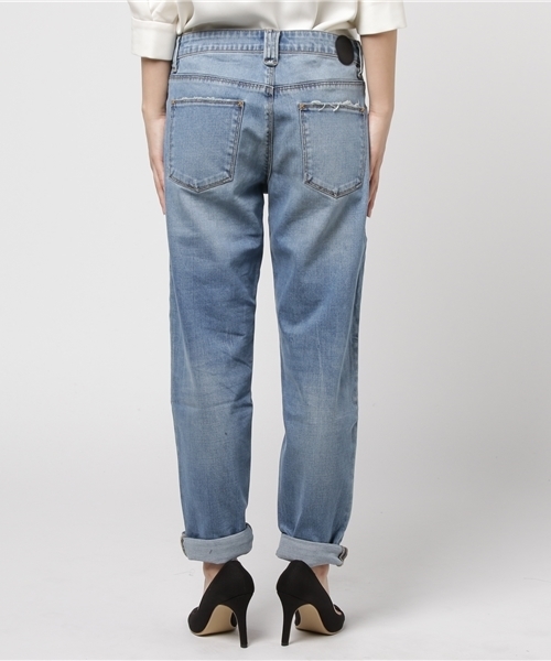 RES DENIM（レスデニム）の「RES DENIM/ROMEO/レスデニム ルーズフィット デニム（デニムパンツ・レディース・ブルー・26inch）」の4枚目の写真