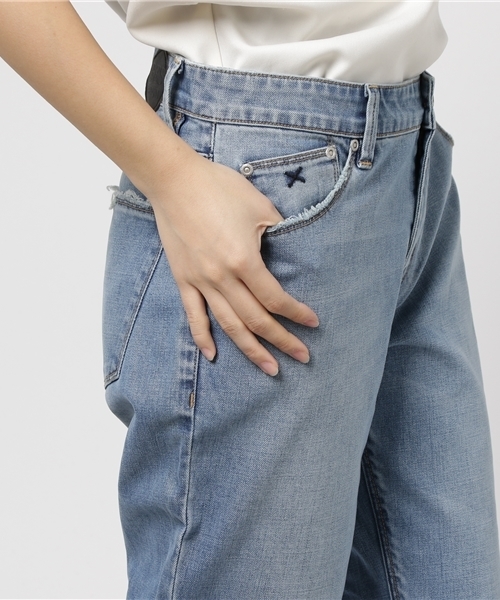 RES DENIM（レスデニム）の「RES DENIM/ROMEO/レスデニム ルーズフィット デニム（デニムパンツ・レディース・ブルー・26inch）」の8枚目の写真