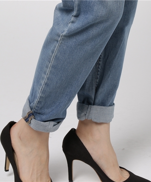 RES DENIM（レスデニム）の「RES DENIM/ROMEO/レスデニム ルーズフィット デニム（デニムパンツ・レディース・ブルー・26inch）」の9枚目の写真