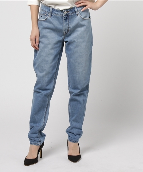 RES DENIM（レスデニム）の「RES DENIM/ROMEO/レスデニム ルーズフィット デニム（デニムパンツ・レディース・ブルー・26inch）」の7枚目の写真