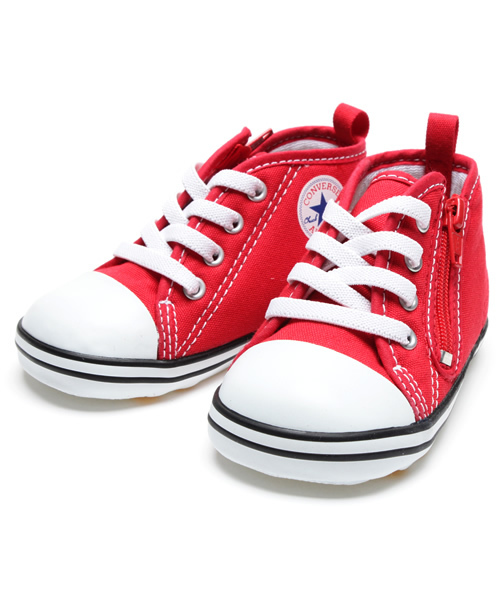 CONVERSE(コンバース)の「CONVERSE:BABY ALL STAR RZ(スニーカー・キッズ・レッド/オフホワイト・12/14/13)」の1枚目の写真