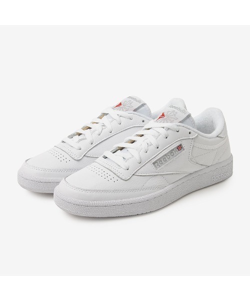 Reebok(リーボック)の「クラブシー CLUB C 85(スニーカー・メンズ・ブラック/ホワイト/ホワイト×グリーン/ブラック×ホワイト/ホワイト×ネイビー/ホワイト系その他・26.0cm/27.5cm/28.0cm/30.0cm/26.5cm/29.5cm/27.0cm/29.0cm/25.5cm/28.5cm/25.0cm/24.0cm/23.0cm/23.5cm/24.5cm/22.5cm/22.5㎝)」の10枚目の写真