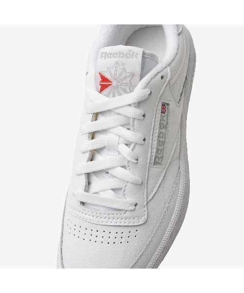 Reebok(リーボック)の「クラブシー CLUB C 85(スニーカー・メンズ・ブラック/ホワイト/ホワイト×グリーン/ブラック×ホワイト/ホワイト×ネイビー/ホワイト系その他・26.0cm/27.5cm/28.0cm/30.0cm/26.5cm/29.5cm/27.0cm/29.0cm/25.5cm/28.5cm/25.0cm/24.0cm/23.0cm/23.5cm/24.5cm/22.5cm/22.5㎝)」の14枚目の写真