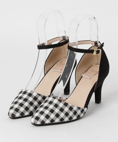 flune(フリューン)の「7.5cmヒール セパレートストラップパンプス(パンプス・レディース・アイボリー/スモークピンク/グリーン/ネイビー/パイソン/ゴールド/ストライプ/ブラック/グレイッシュベージュ/その他/キャメル/ブラック系その他/グレー/サーモンピンク/ブラック系その他2/ブラウン系その他/グレー系その他/ダークグレー/レッド/ナチュラル/ピンク系その他/ブラック系その他3/ラベンダー/パープル/イエロー/ブルー系その他/その他1/ブラック系その他5/ブラック系その他4/シャンパン/ドット/グレー系その他2/チャコールグレー/ブラック系その他6/グレー系その他3/ピンク系その他2/ブラックミックス/レオパード/アッシュグレー/ゴールド系その他/ボルドー/グレー系その他4/ブラック系その他7/アイボリー系/ベージュ系その他/シルバー/ブラウン/ホワイト×グレー/ダークブラウン・25.5cm/25.0cm/22.0cm/22.5cm/21.5cm/24.0cm/23.0cm/24.5cm/23.5cm/26.0cm/26.5cm/20.5cm/21.0cm)」の7枚目の写真