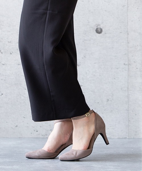 flune(フリューン)の「7.5cmヒール セパレートストラップパンプス(パンプス・レディース・アイボリー/スモークピンク/グリーン/ネイビー/パイソン/ゴールド/ストライプ/ブラック/グレイッシュベージュ/その他/キャメル/ブラック系その他/グレー/サーモンピンク/ブラック系その他2/ブラウン系その他/グレー系その他/ダークグレー/レッド/ナチュラル/ピンク系その他/ブラック系その他3/ラベンダー/パープル/イエロー/ブルー系その他/その他1/ブラック系その他5/ブラック系その他4/シャンパン/ドット/グレー系その他2/チャコールグレー/ブラック系その他6/グレー系その他3/ピンク系その他2/ブラックミックス/レオパード/アッシュグレー/ゴールド系その他/ボルドー/グレー系その他4/ブラック系その他7/アイボリー系/ベージュ系その他/シルバー/ブラウン/ホワイト×グレー/ダークブラウン・25.5cm/25.0cm/22.0cm/22.5cm/21.5cm/24.0cm/23.0cm/24.5cm/23.5cm/26.0cm/26.5cm/20.5cm/21.0cm)」の18枚目の写真