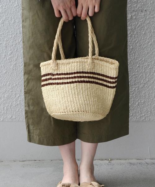 SHIPS Days(シップスデイズ)の「【別注】MACHAKOS: カゴバッグ(S)◇(かごバッグ・レディース・キャメル・ONE SIZE)」の1枚目の写真