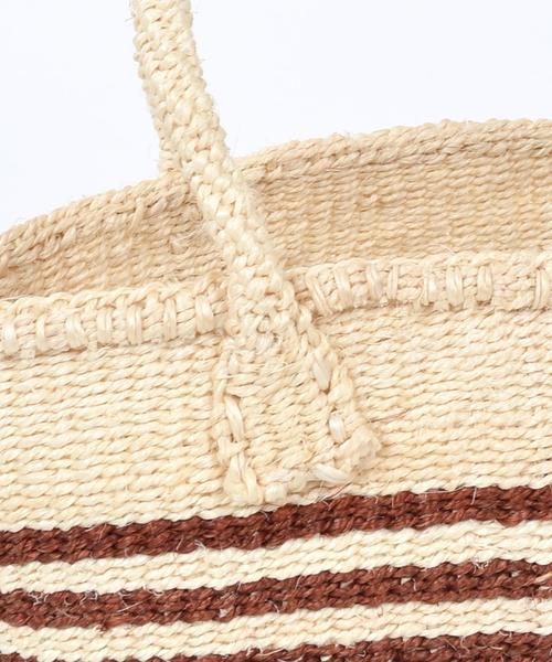 SHIPS Days(シップスデイズ)の「【別注】MACHAKOS: カゴバッグ(S)◇(かごバッグ・レディース・キャメル・ONE SIZE)」の2枚目の写真