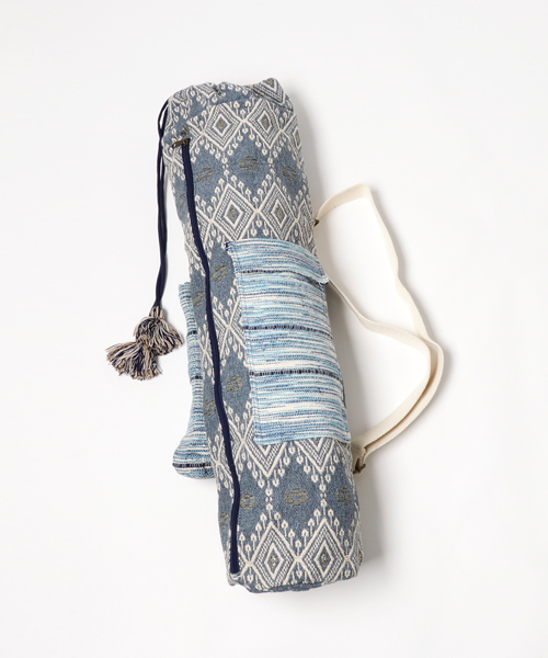 mauve STELLAR HOLLYWOOD(モーブステラハリウッド)の「ヨガマットバッグ(トートバッグ・レディース・ブルー/オレンジ/ホワイト/ピンク・FREE)」の5枚目の写真