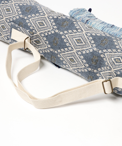 mauve STELLAR HOLLYWOOD(モーブステラハリウッド)の「ヨガマットバッグ(トートバッグ・レディース・ブルー/オレンジ/ホワイト/ピンク・FREE)」の7枚目の写真