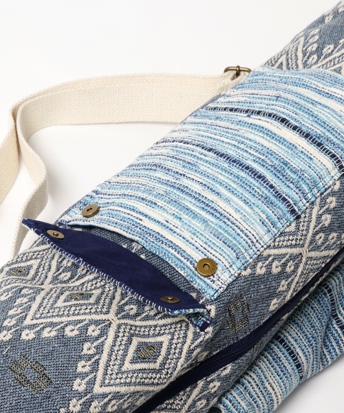 mauve STELLAR HOLLYWOOD(モーブステラハリウッド)の「ヨガマットバッグ(トートバッグ・レディース・ブルー/オレンジ/ホワイト/ピンク・FREE)」の9枚目の写真