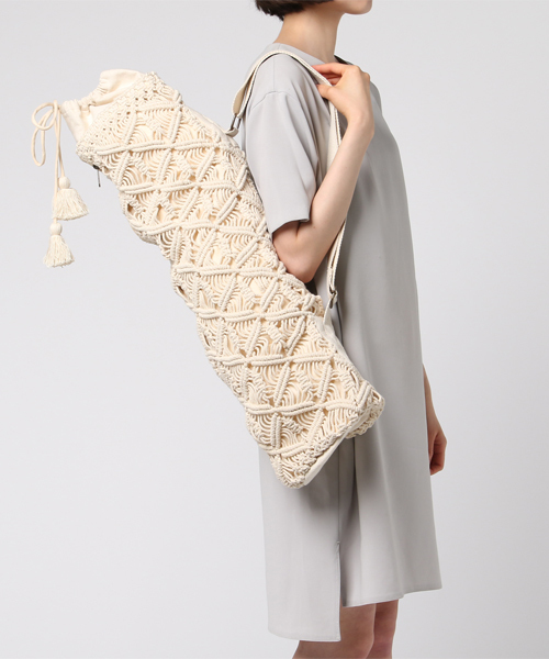 mauve STELLAR HOLLYWOOD(モーブステラハリウッド)の「ヨガマットバッグ(トートバッグ・レディース・ブルー/オレンジ/ホワイト/ピンク・FREE)」の15枚目の写真