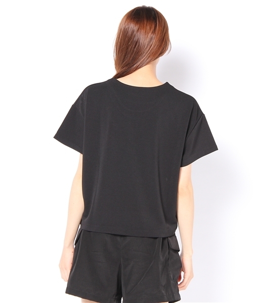 2% TOKYO(トゥーパーセントトウキョウ)の「フロントパンチング ブラウス(Tシャツ/カットソー・レディース・ブラック/ホワイト・FREE)」の4枚目の写真