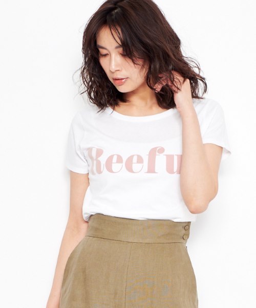 MAISON DE REEFUR(メゾンドリーファー)の「リーファー ロゴ プリント 購入正規品 Tシャツ メゾンドリーファー Tシャツ/カットソー(半袖/袖なし)