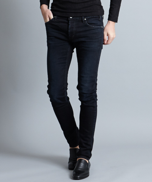 5351 POUR LES HOMMES(ゴーサンゴーイチプールオム)の「【ストレッチ抜群の定番デニム】ハイパワーストレッチスキニーデニム(デニムパンツ・メンズ・ブラック/インディゴブルー/ブルー/ライトブルー・44/46/48/50)」の21枚目の写真